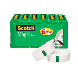 Shop Scotch Brand Magic Tape, 3/4 x 1000 Inches, Boxed, 6 Rolls (810K6)