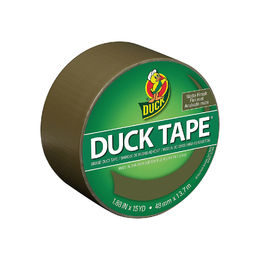 Shop Duck Brand 241340 Color Duct Tape, Olive, Matte Finish, 1.88 Inches x 15 Yards