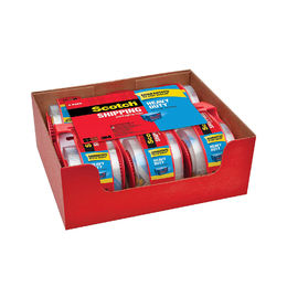 Scotch Heavy Duty Shipping Packaging Tape, 1.88" x 800" (6 Pack)