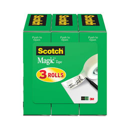 Shop Scotch Brand Magic Tape, Standard Width, 3/4 x 1296 Inches (3 Pack)
