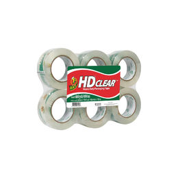 Shop Duck HD Clear Heavy Duty Packaging Tape Refill 1.88 Inch x 109.3 Yard (6 Pack)