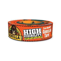 Shop Gorilla 6004002 Tape, High Visibility Duct Tape, 1.88" x 35 yd, Blaze Orange